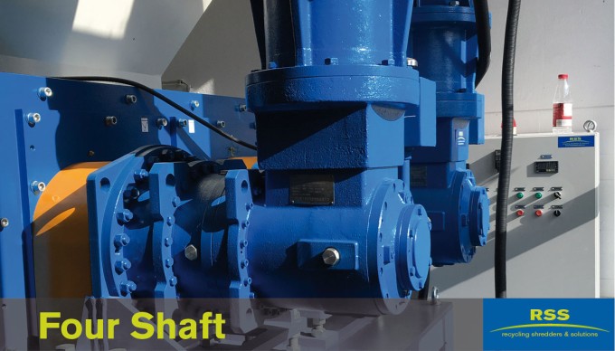 Four Shaft Shredder